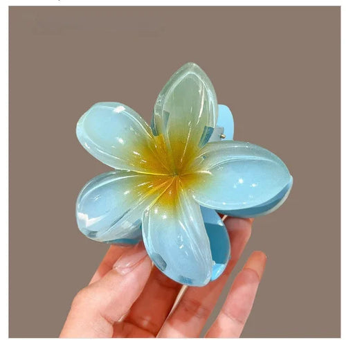 The Plumeria Flower Hair Claw